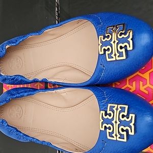 Tory burch Melinda bellet tumble leather